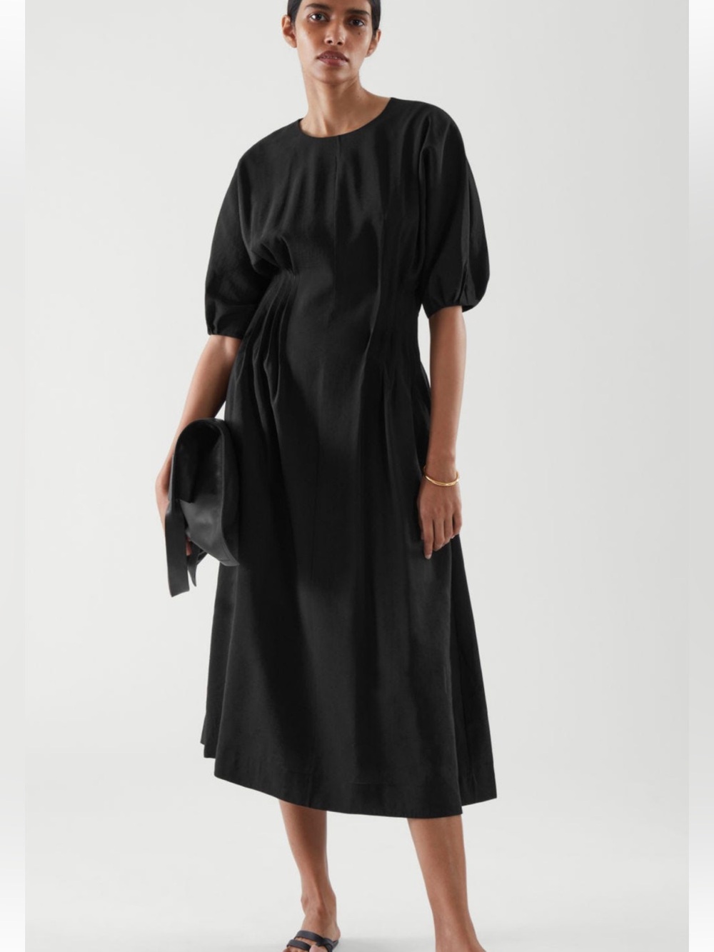 COS smocked dress size 36